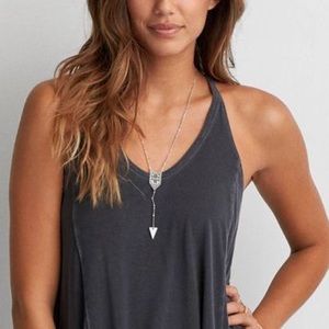 American Eagle Outfitters Soft and Sexy Hi Lo Tank